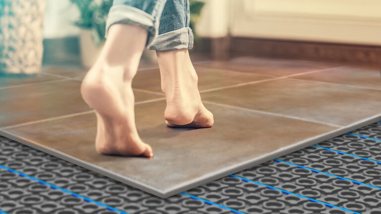 Suntouch Radiant Floor Heating Snow, How To Tile Over Heated Floor
