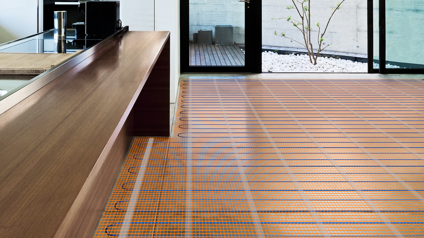 Electric Floor Heating, Electric Heated Tile Floor