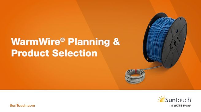120-Volt Radiant Heating Wire ft Details about   Suntouch WarmWire 50 sq